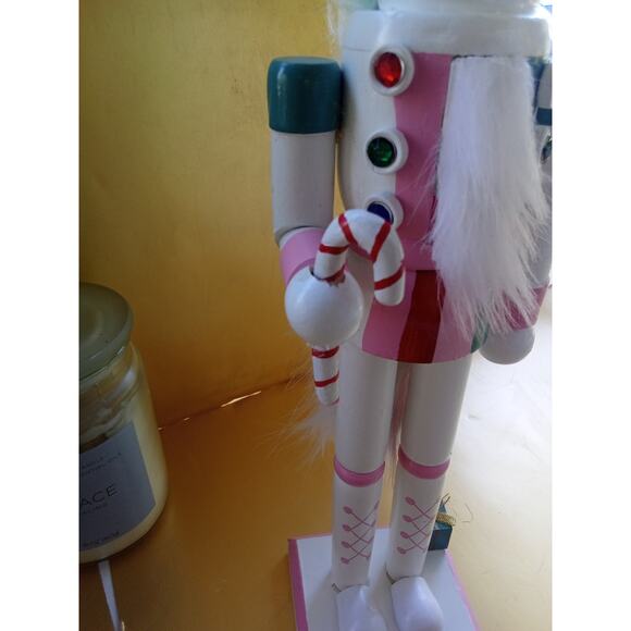 North Pole Trading Co 14" Unicorn Nutcracker - Picture 8 of 9